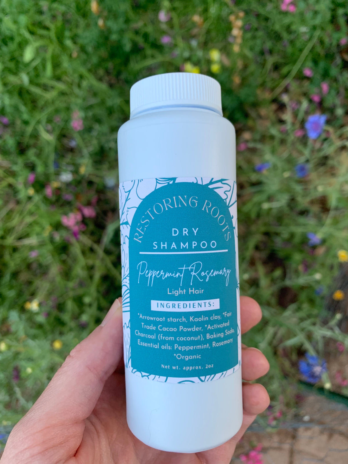 Natural Dry Shampoo - Light Hair