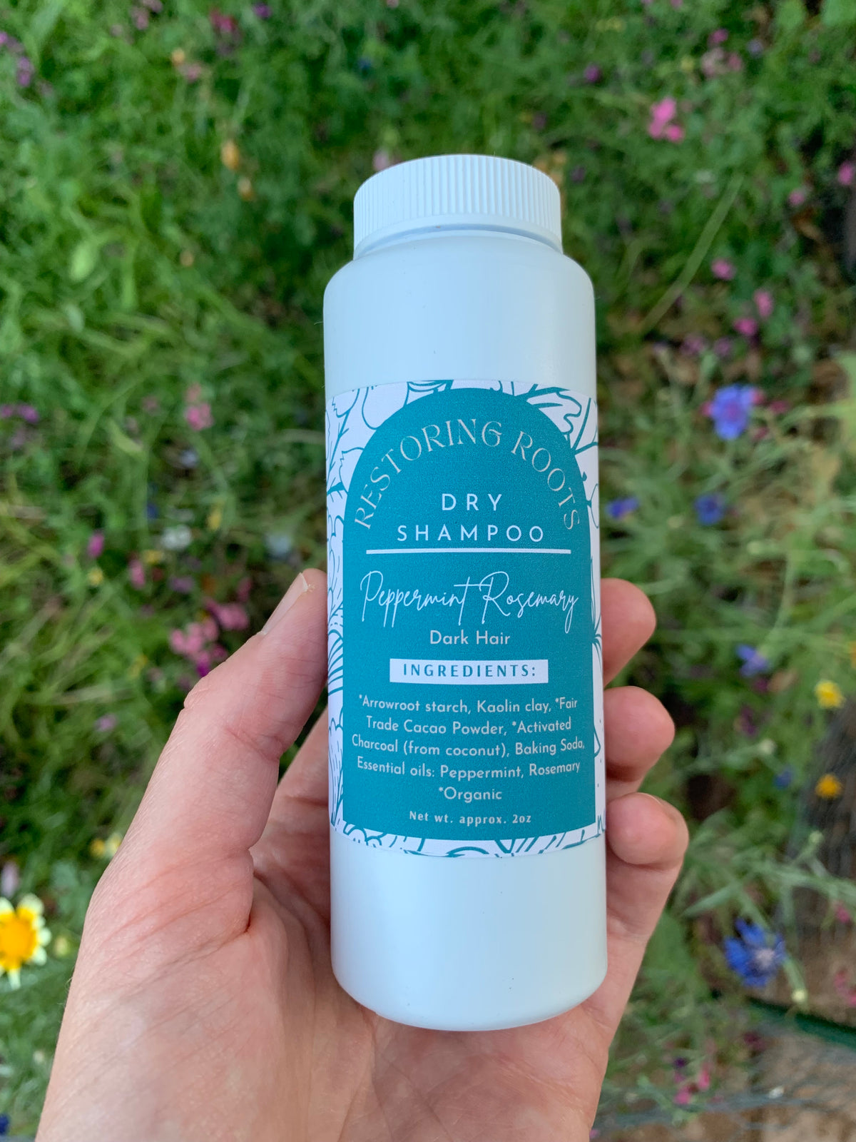 Natural Dry Shampoo - Dark Hair